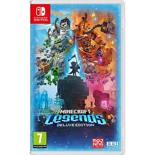 Switch : Minecraft Legends Deluxe Edition (7+) by Nintendo | Look